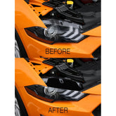 Front Headlight Top Vinyl Blackout Vinyl for Mustang 2018-23 | #18FM_HLTBO_G | Anchor Room